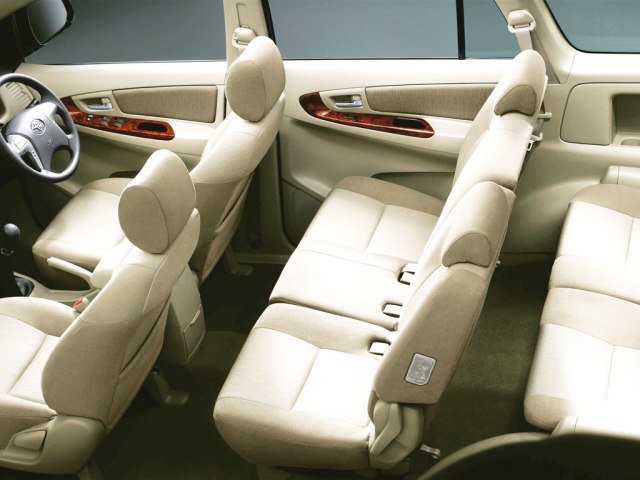 Toyota Innova Interior and Seater